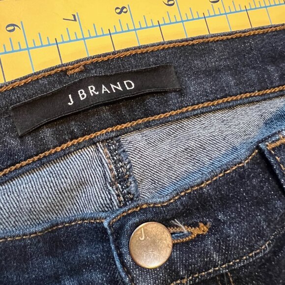 J Brand cropped skinny jeans sz 26 in systematic colorway / wash - Picture 7 of 11